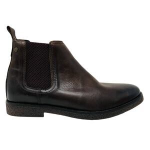 Base London Ferdinand Chelsea Boots Brown Slip On - 42